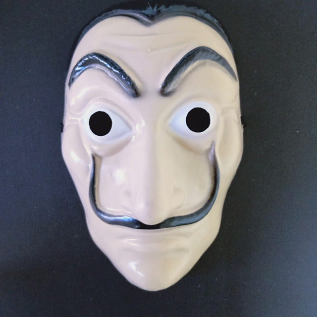 Salvador Dali La Casa De Papel Costume & Face Mask Cosplay The House O –  Speed Final